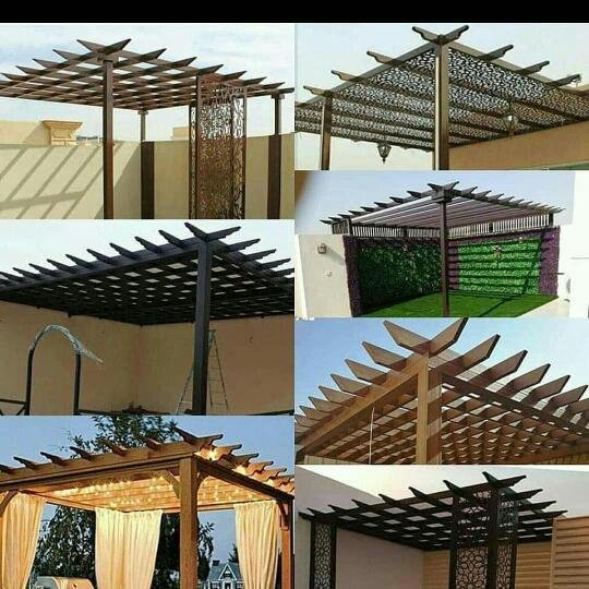 حداد برجولات خشبية أحدث التشكيلات أسعار رخيصة بالرياض 00966566037489